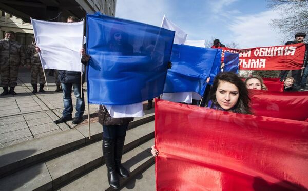 روسیه برای اولین سالگرد الحاق کریمه مراسم بزرگداشت برگزار می‌کند - اسپوتنیک ایران  
