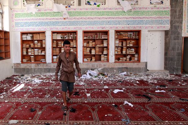 انفجار در مسجد در یمن - اسپوتنیک ایران  