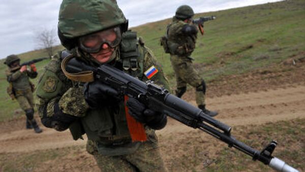 Военные учения российской армии на Серноводском полигоне - اسپوتنیک ایران  