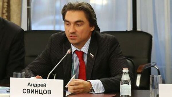 آندره سوینتسف، نماینده دوما، مجلس نمایندگان پارلمان روسیه - اسپوتنیک ایران  