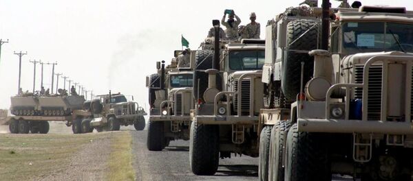 عربستان تجهیزات نظامی خود را به مرز یمن اعزام می کند - اسپوتنیک ایران  