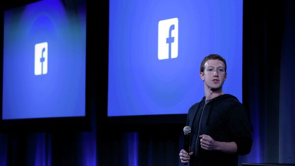 Facebook Co-Founder Mark Zuckerberg - اسپوتنیک ایران  