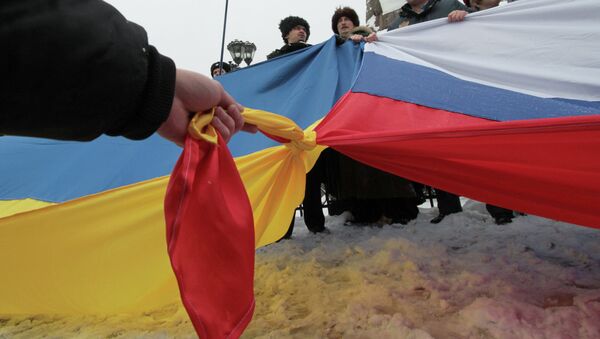 ابراز علاقه مردم اوکراین به روسیه - اسپوتنیک ایران  