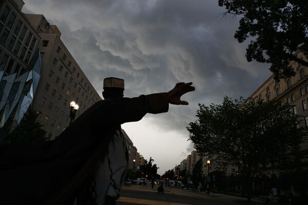 ابرها در آسمان واشنگتن - اسپوتنیک ایران  