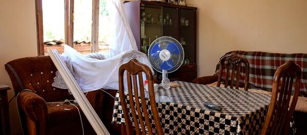 بقایای به جا مانده از تیراندازی ها در روستای دوندار گوشچو منطقه تاوزسکی آذربایجان واقع در مرز آذربایجان و ارمنستان بقایای به جا مانده از تیراندازی ها در روستای دوندار گوشچو منطقه تاوزسکی آذربایجان واقع در مرز آذربایجان و ارمنستان - اسپوتنیک ایران