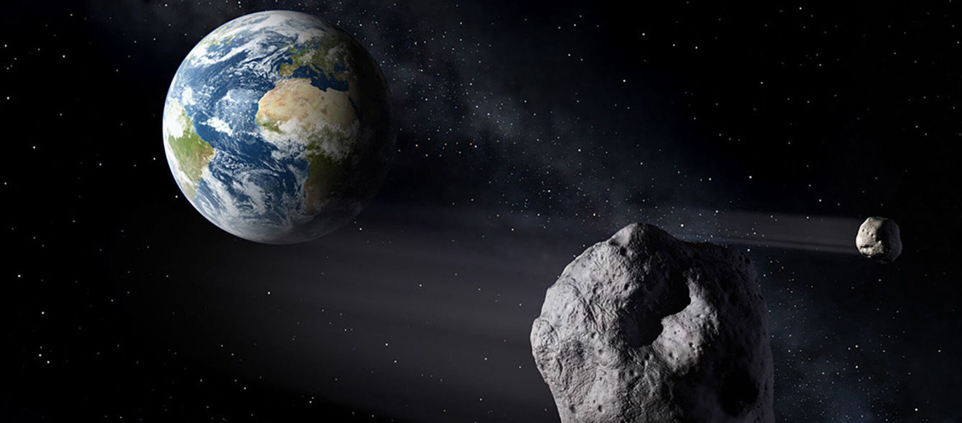 عبور سه سیارک بزرگ از کنار زمین  - اسپوتنیک ایران  , 1920, 26.01.2021