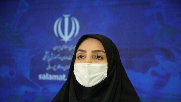 دکتر سیماسادات لاری ، سخنگوی وزارت بهداشت ایران  - اسپوتنیک ایران  