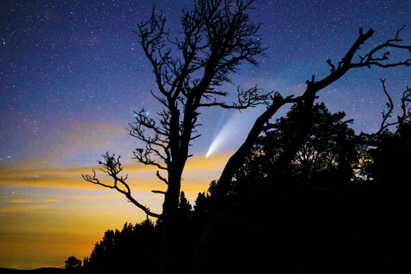 ستاره دنباله دار NeoWise در آسمان منطقه کراسنودار - اسپوتنیک ایران  