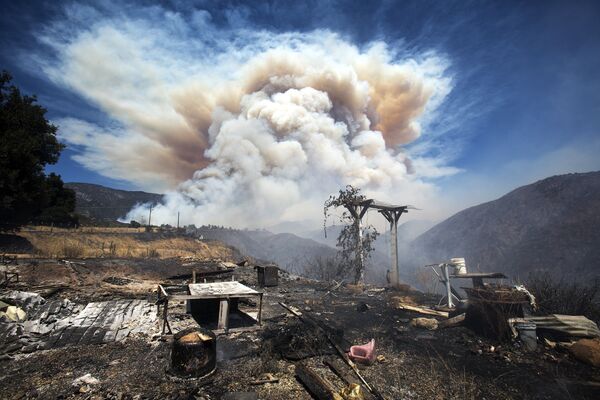 آتش سوزی مهیب و گسترده کالیفرنیا - اسپوتنیک ایران  