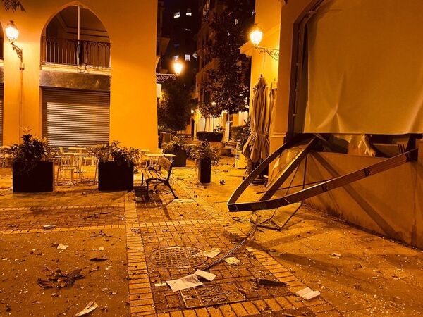 خیابان هاي بیروت پس از انفجار 4 آگوست - اسپوتنیک ایران  