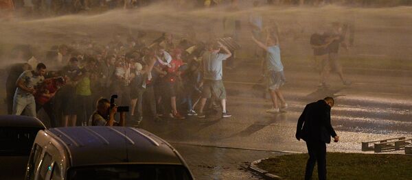 اعتراضات خیابانی علیه نتایج انتخابات در بلاروس اعتراضات خیابانی علیه نتایج انتخابات در بلاروس - اسپوتنیک ایران