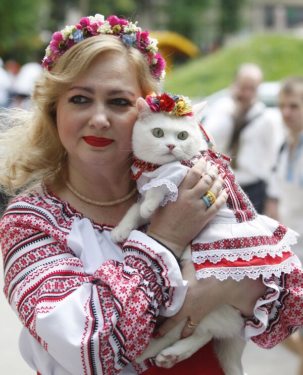 مد لباس گربه‌ای  
کی‌یف اوکراین  - اسپوتنیک ایران  