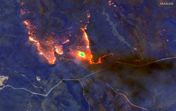 تصاویر فضایی آتش‌سوزی‌های جهان
استرالیا - اسپوتنیک ایران  