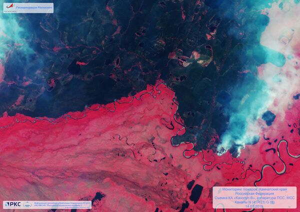 تصاویر فضایی آتش‌سوزی‌های جهان
کامچاتکا - اسپوتنیک ایران  