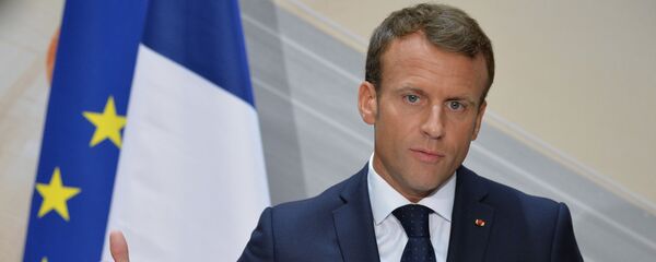 امانوئل مکرون رئیس جمهور فرانسه - اسپوتنیک ایران  