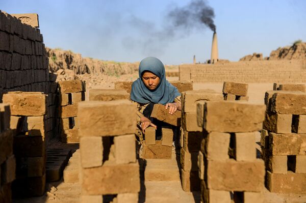 دختر جوان در حال کار در هرات افغانستان - اسپوتنیک ایران  
