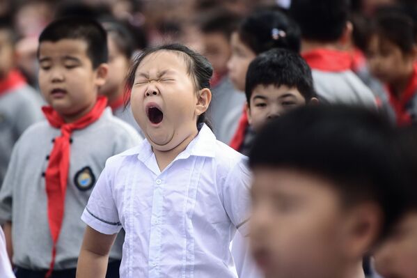کودکی در روز اول مدرسه در چین - اسپوتنیک ایران  