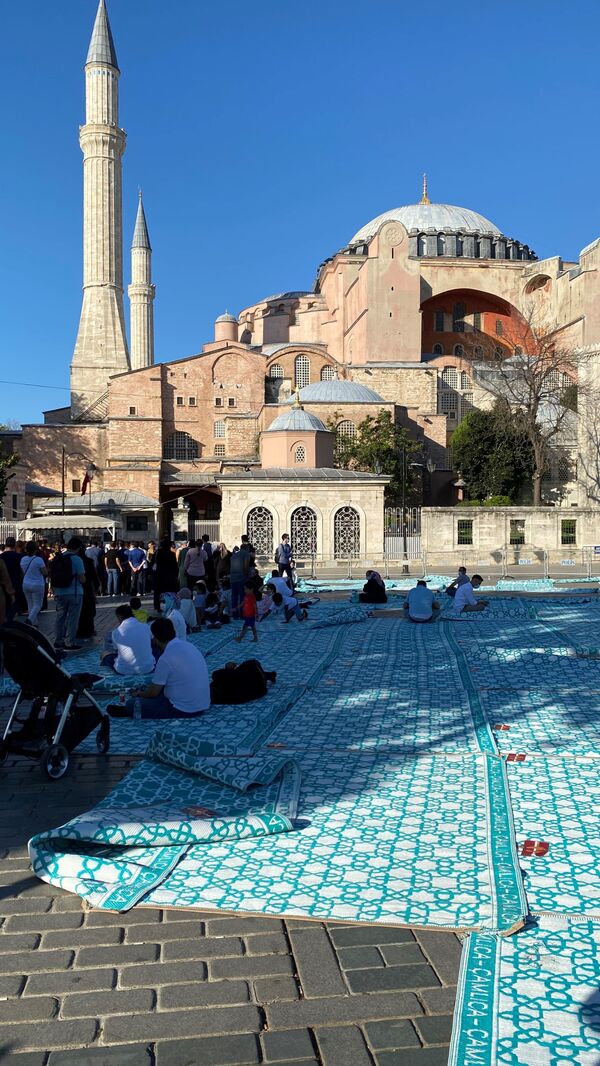 مسجد ایاصوفیه در استانبول - اسپوتنیک ایران  