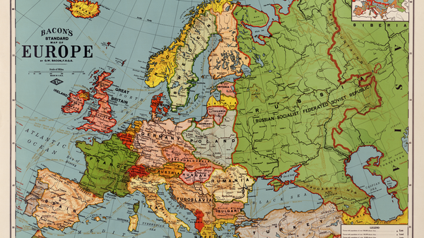 نقشه اروپا - اسپوتنیک ایران  