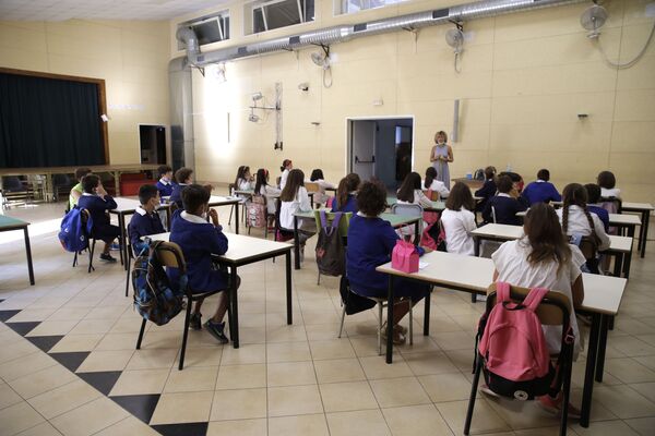 کلاس درس یکی از مدرسه های در رم - اسپوتنیک ایران  