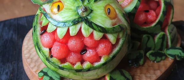 تزئین غذا توسط زن ژاپنی Etoni Mama تزئین غذا توسط زن ژاپنی Etoni Mama - اسپوتنیک ایران