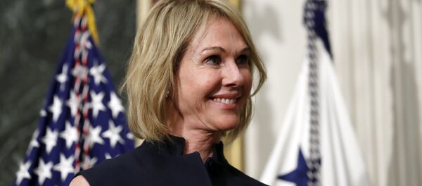 کلی کرفت نماینده دائم ایالات متحده در سازمان ملل متحد کلی کرفت نماینده دائم ایالات متحده در سازمان ملل متحد - اسپوتنیک ایران