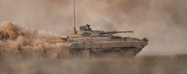 استقرار تانک‌های ایران در مرز با قره باغ - اسپوتنیک ایران  