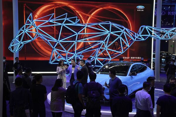 نمایشگاه بین‌المللی خودرو در پکن
الکتروکار فورد موستانگ - اسپوتنیک ایران  