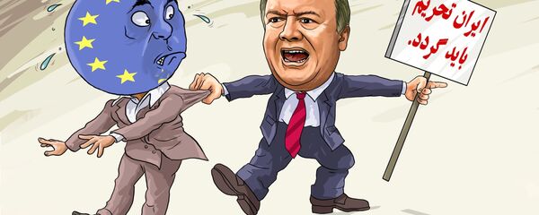 انتقاد پمپئو از کشورهای اروپایی به علت عدم حمايت از بازگشت تحریم ها علیه ایران - اسپوتنیک ایران  