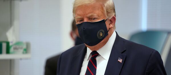 پیام ویدیویی ترامپ پیش از بستری شدن به خاطر ابتلا به کرونا  - اسپوتنیک ایران  