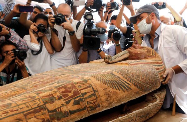 کشف 59 تابوت با قدمت حدود 2500 سال در مصر  - اسپوتنیک ایران  