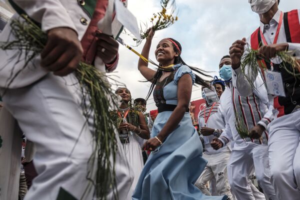 رقص سنتی در اتیوپی - اسپوتنیک ایران  