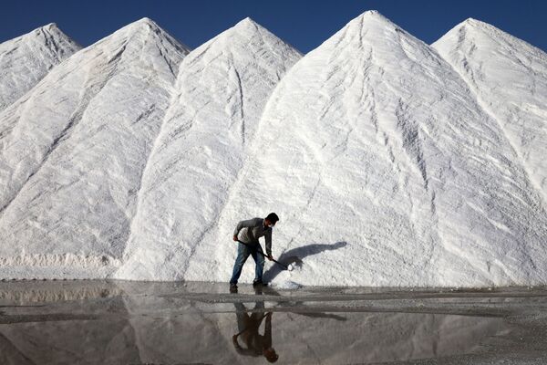 تولید نمک در ترکیه - اسپوتنیک ایران  