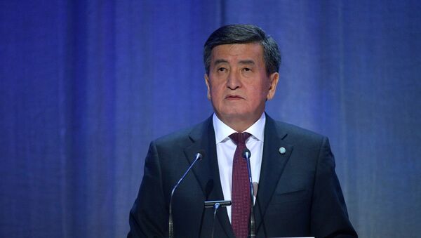 سورونبای جینبکوف رئیس جمهور قرقیزستان - اسپوتنیک ایران  