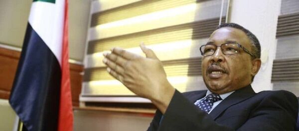 عمر قمرالدین ​​وزیر امور خارجه سودان - اسپوتنیک ایران  