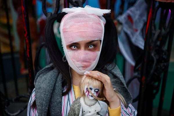 هالووین در پکن - اسپوتنیک ایران  