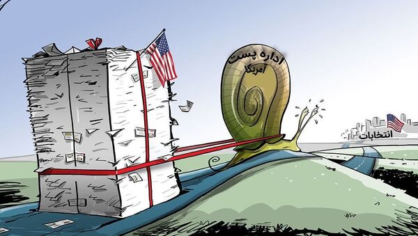 ناتوانی پست آمریکا در ارسال به موقع برگهای رای - اسپوتنیک ایران  