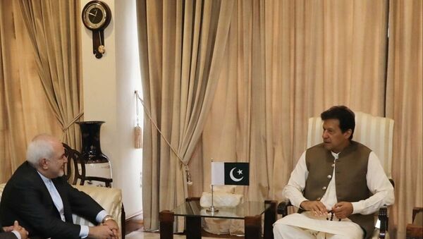 دیدار ظریف با رهبر پاکستان  - اسپوتنیک ایران  