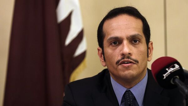 محمد بن عبدرحمان الثانی وزیر امور خارجه قطر - اسپوتنیک ایران  