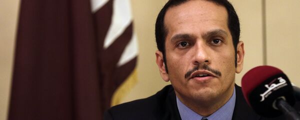 محمد بن عبدرحمان الثانی وزیر امور خارجه قطر - اسپوتنیک ایران  