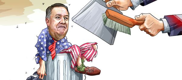 سخنگوی وزارت خارجه ایران: پمپئو به زودی در زباله دان تاریخ قرار خواهد گرفت - اسپوتنیک ایران  