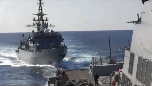 آمریکایی ها حادثه ناوشکن در دریای ژاپن را شرم آور دانستند - اسپوتنیک ایران  