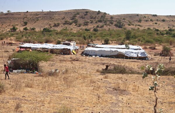 آوارگان در میان مرز اتیوپی و سودان - اسپوتنیک ایران  