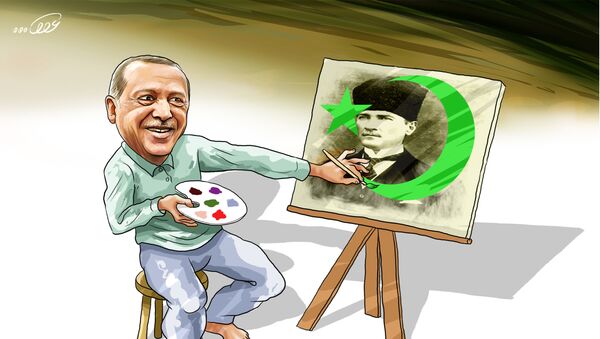 10.   اردوغان خودش یک اسلام‌گرای رادیکال و مشغول تبدیل ترکیه از کشور لائیک کمال آتاترک به یک کشور اسلامی بود. - اسپوتنیک ایران  