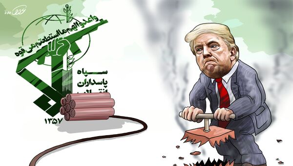 37. ترامپ موضوع سازمان سپاه پاسداران ایران را مطرح کرد - اسپوتنیک ایران  