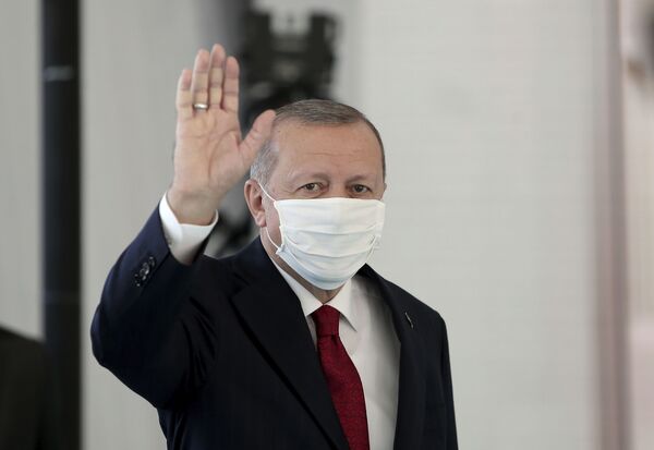 رئیس جمهور ترکیه رجب طیب اردوغان در استانبول - اسپوتنیک ایران  