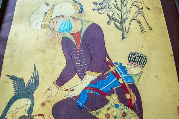 متروی تهران طرح جالبی برای ترغیب مردم به ماسک زدن را ایجاد کرده است - اسپوتنیک ایران  
