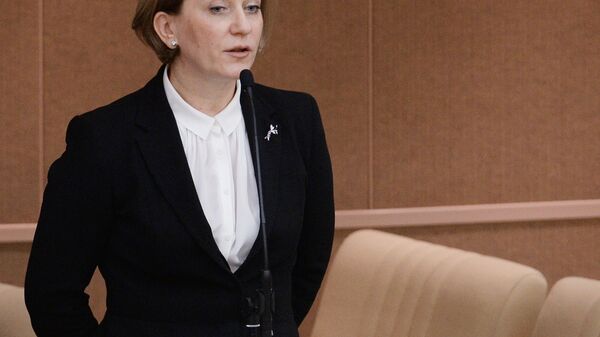 آنا پاپووا رئیس سرویس فدرال نظارت بر حمایت از حقوق مصرف کننده و رفاه فدراسیون روسیه - اسپوتنیک ایران  