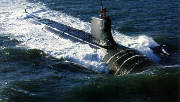 ورود زیردریایی اتمی استراتژیکی نیروی دریایی آمریکا به خلیج فارس - اسپوتنیک ایران  