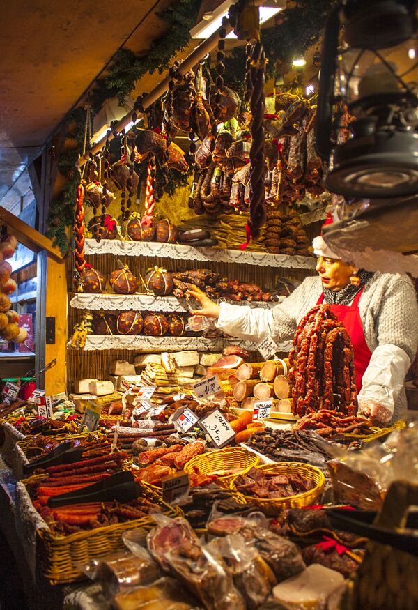 بازارچه کریسمس در استونی - اسپوتنیک ایران  